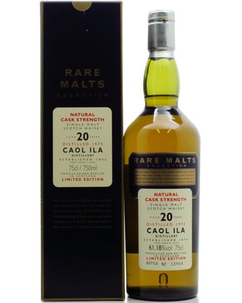 Caol Ila 1975 20 Year Old Rare Malts