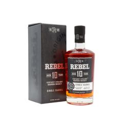 Rebel Single Barrel Bourbon 10 Year Old