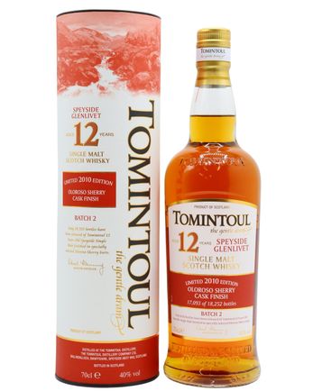 Tomintoul 12 Year Old Sherry Cask