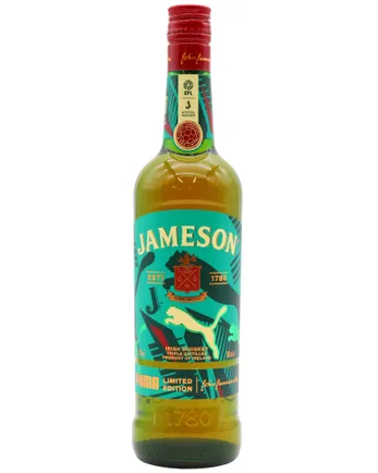 Jameson Limited Edition St Patrick's Day Silver Bottle