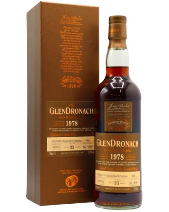 Glendronach 1978 33 Year Old Oloroso Sherry Cask #1068