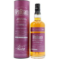 Benriach Single Bourbon Cask #4936 1990 25 Year Old