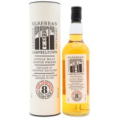 Kilkerran Cask Strength 2018 Release Bourbon Cask Matured Si 8 Year Old