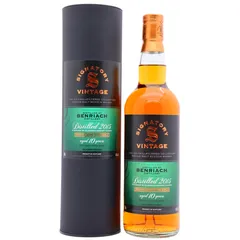 Benriach Signatory Vintage Un-Chillfiltered Collection Sing 2015 10 Year Old