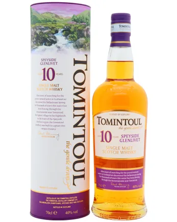 Tomintoul 10 Year Old green label