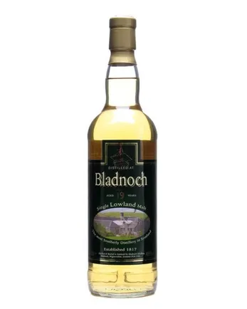 Bladnoch 19 Year Old Distillery Label