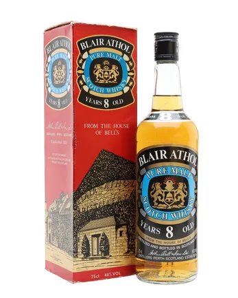 Blair Athol 8 Year Old Bottled 1980's 75cl