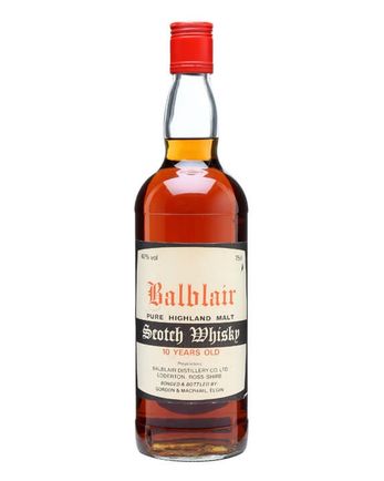 Balblair 10 Year Old Sherry Cask Bottled 1980s Gordon & Macphail