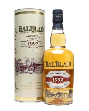 Balblair 1992 12 Year Old Peaty Cask