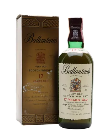 Ballantine's 17 Year Old Bottled 1980s
