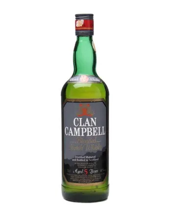 Clan Campbell 5 Year Old Bottled 1980s