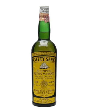 Cutty Sark Bottled 1980s