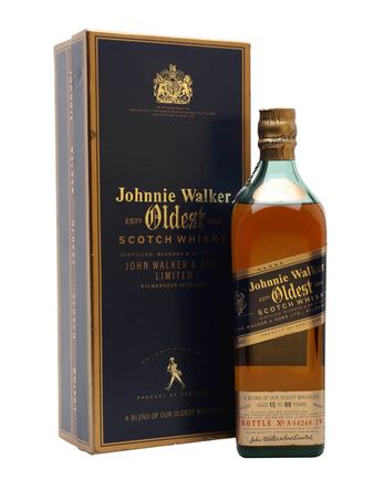 John Walker's Oldest 15 Year Old 60 Year Old