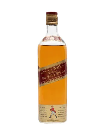 Johnnie Walker Red Label Bottled 1970s 70º proof