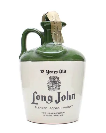 Long John Ceramic 12 Year Old Bottled 1970's