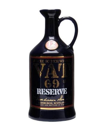 VAT 69 Reserve 12 Year Old Bottled 1980s