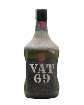 VAT 69 Bottled 1980s Half Gallon