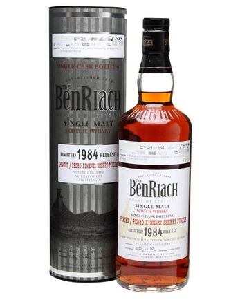 Benriach 1984 27 Year Old Peated PX Sherry Cask #1052