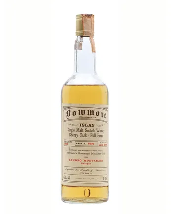 Bowmore 1969 Bottled 1978 Sherry Cask #6636