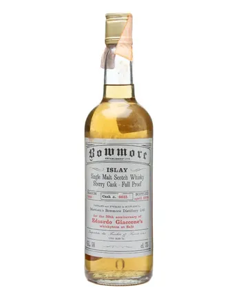 Bowmore 1969 Bottled 1978 Sherry Cask #6635