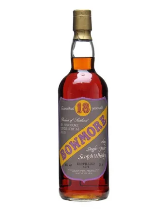 Bowmore 1971 18 Year Old Sestante