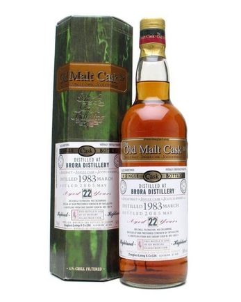 Brora 1983 22 Year Old Sherry Cask Cask # 1836 Douglas Laing Old Malt Cask