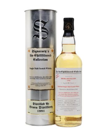 Brora 1981 21 Year Old Signatory