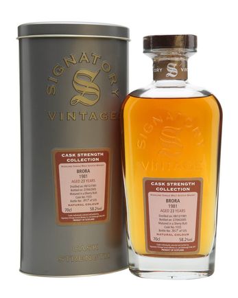 Brora 1981 23 Year Old Sherry Butt Signatory