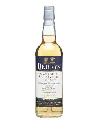 Cragganmore 2000 11 Year Old Cask #3673 Berry Bros & Rudd