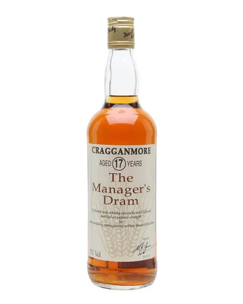 Cragganmore 17 Year Old Manager's Dram