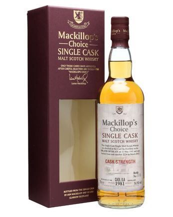 Caol Ila 1981 20 Year Old Cask #3234 Mackillop's Choice