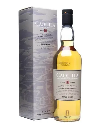 Caol Ila 10 Year Old Unpeated Bottled 2009