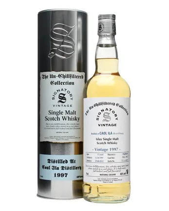 Caol Ila 1997 15 Year Old Cask #7816+7 Signatory Un-chillfiltered Collection