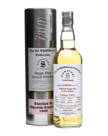Clynelish 1992 17 Year Old Un Chillfiltered Signatory Un-Chillfiltered Collection