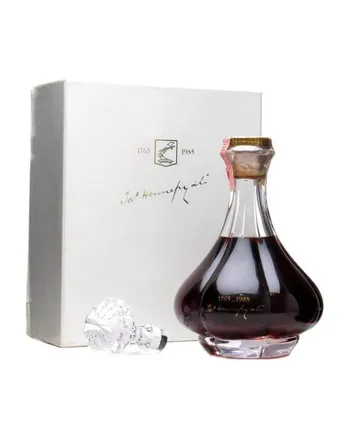 Jas Hennessy 1765 1985 Cognac Baccarat Decanter
