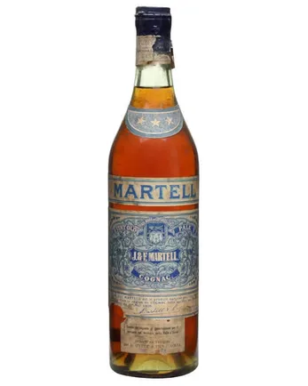 Martell 3 Star Cognac Bottled 1956 Spring Cap
