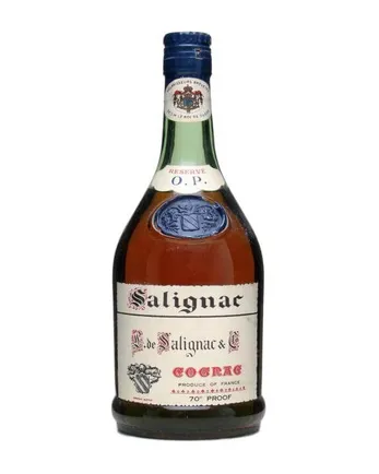 Salignac Reserve O.P Cognac Bottled 1960's