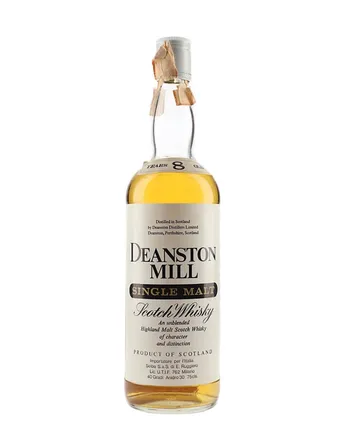 Deanston Mill 8 Year Old Bottled 1980s