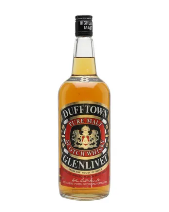 Dufftown Glenlivet 8 Year Old Bottled 1980's 100cl