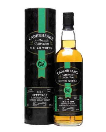 Glencraig 1981 21 Year Old Bottled 2002 Cadenhead's Authentic Collection