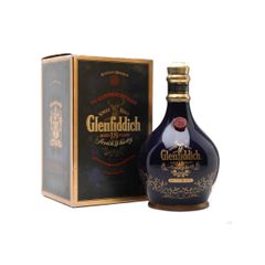 Glenfiddich 18 Year Old / Ancient Reserve / Blue Spode Decanter