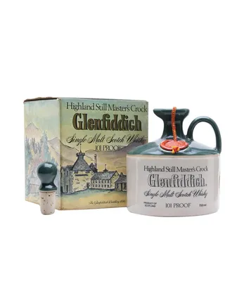 Glenfiddich 2 Tone Ceramic Bottled 1970's