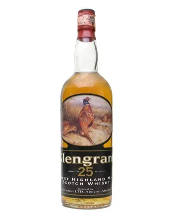 Glen Grant 25 Year Old Bottled 1970's George Strachan George Strachan