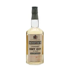 Booth's Finest Dry Gin / Bottled 1959