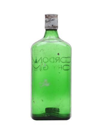 Gordon's Dry Gin Bottled 1970s