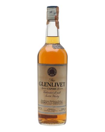 Glenlivet Special Export Reserve Bottled 1970's