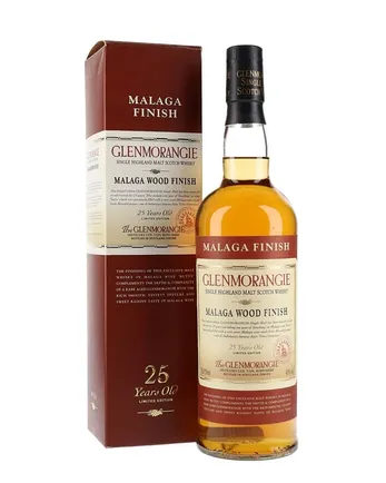 Glenmorangie 25 Year Old Malaga Wood 75cl