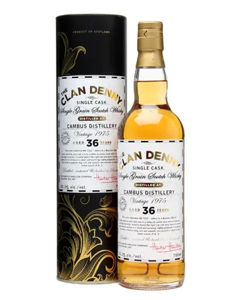 Cambus 1975 36 Year Old Bourbon Cask HH7252 Clan Denny