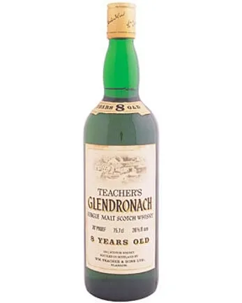 Glendronach 8 Year Old Teacher's Bottled 1980's