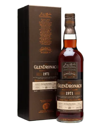 Glendronach 1971 40 Year Old PX Puncheon #1436